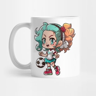 Football Girl Mug